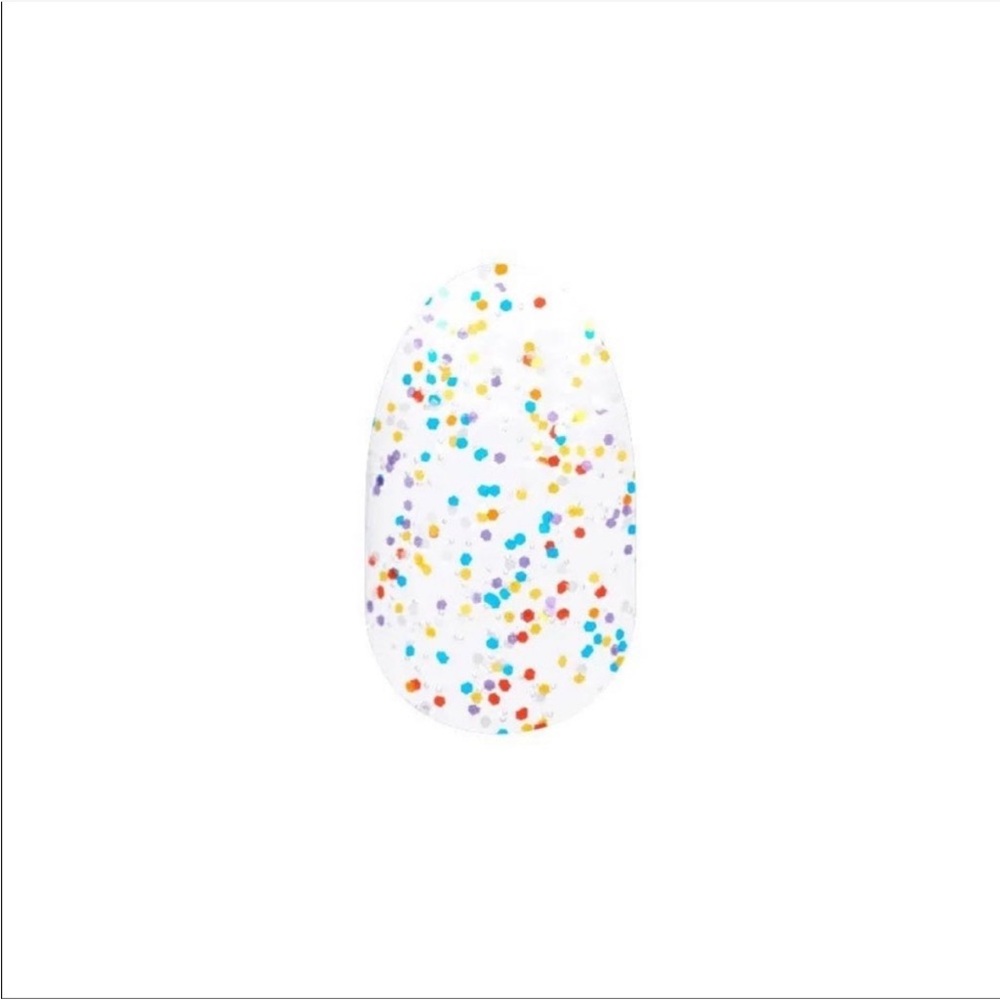 *Retired* Color Street: Sugar High | Rainbow Multicolor Glitter Clear Overlay - Picture 11 of 12
